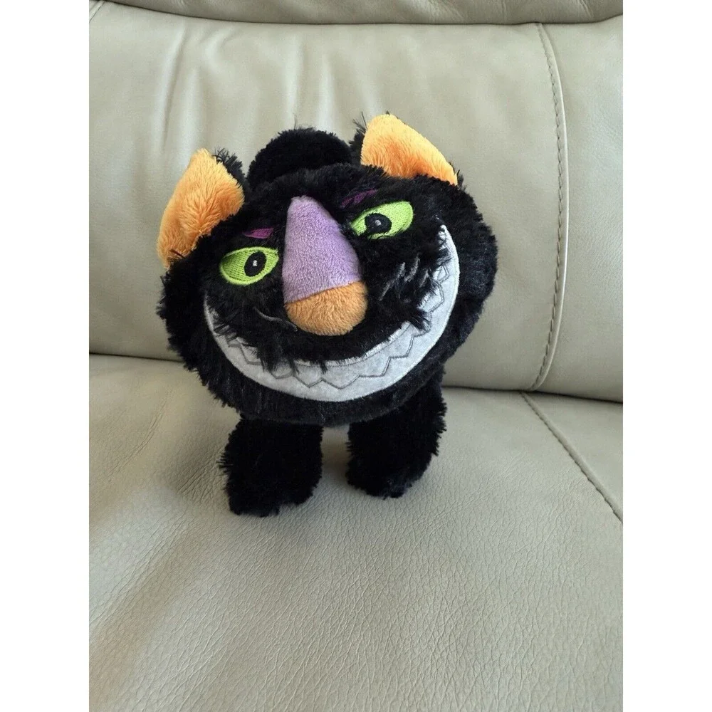 Gund Halloween Tabbie Cat Black Arched HTF Limited Plush 11x7 EUC